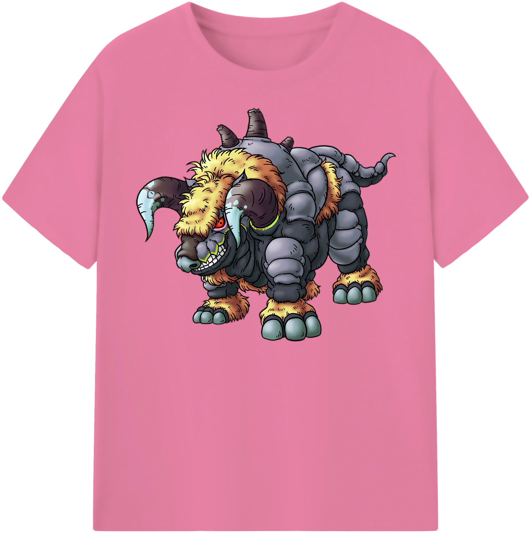 （画像用） ドラゴンクエスト Doragon Kuesuto Dragon Quest 綿100％半袖Tシャツ（フロントプリント）